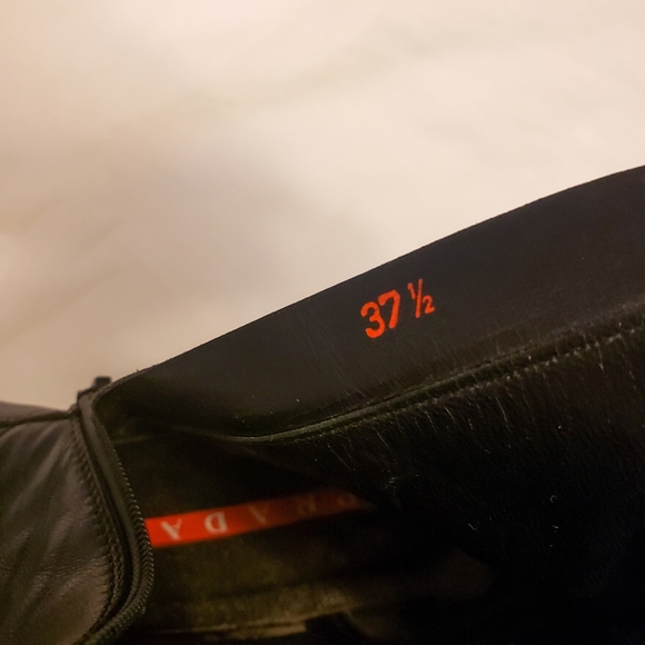 Emily in Paris Inspo: Prada Heeled Black Boots - Picture 8 of 16